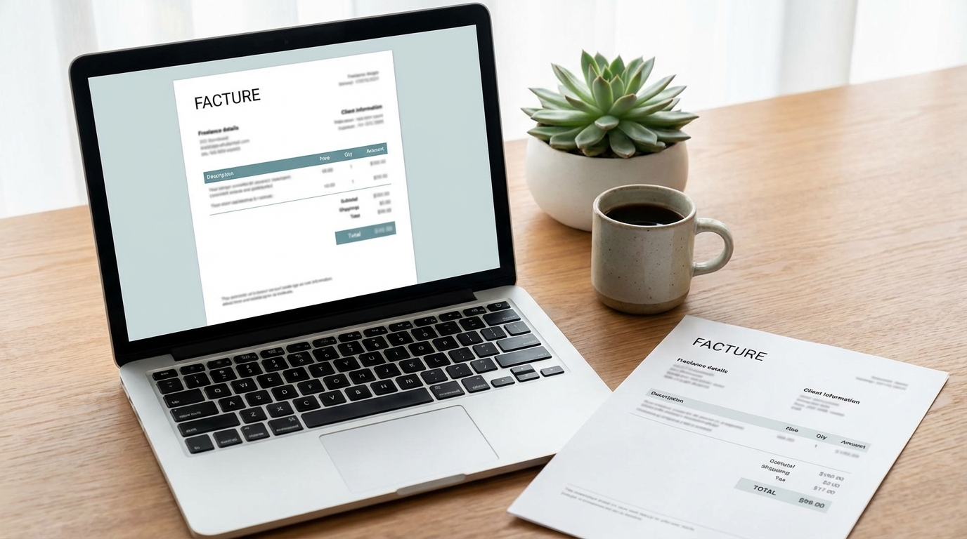facture freelance mentions obligatoires - aspect 1