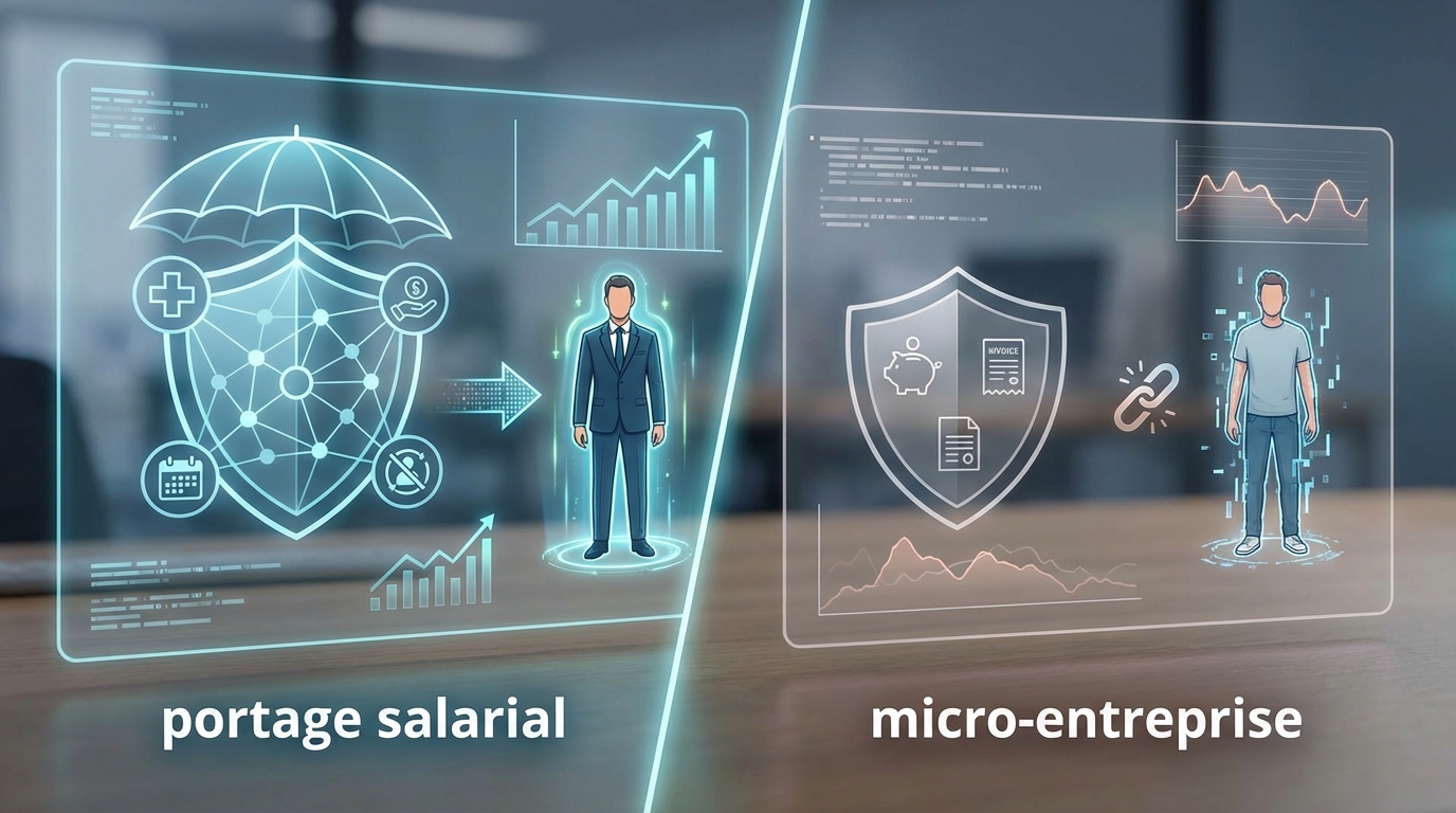 portage salarial vs micro-entreprise - aspect 2