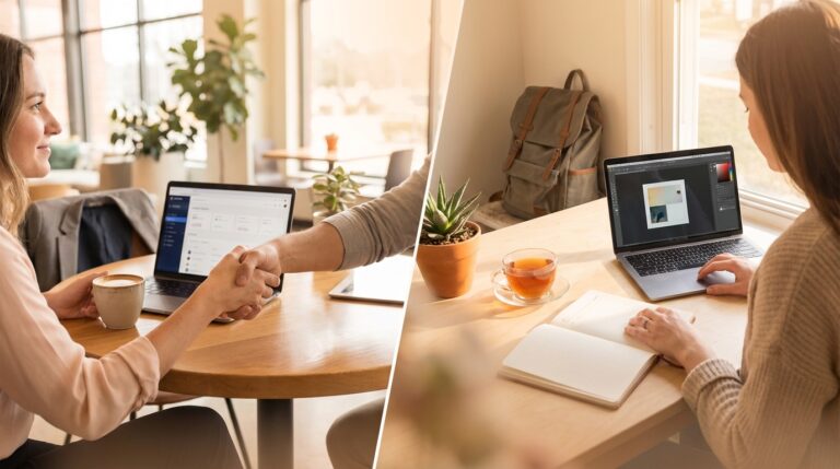 Portage salarial vs micro-entreprise : quoi choisir quand on débute en freelance ?