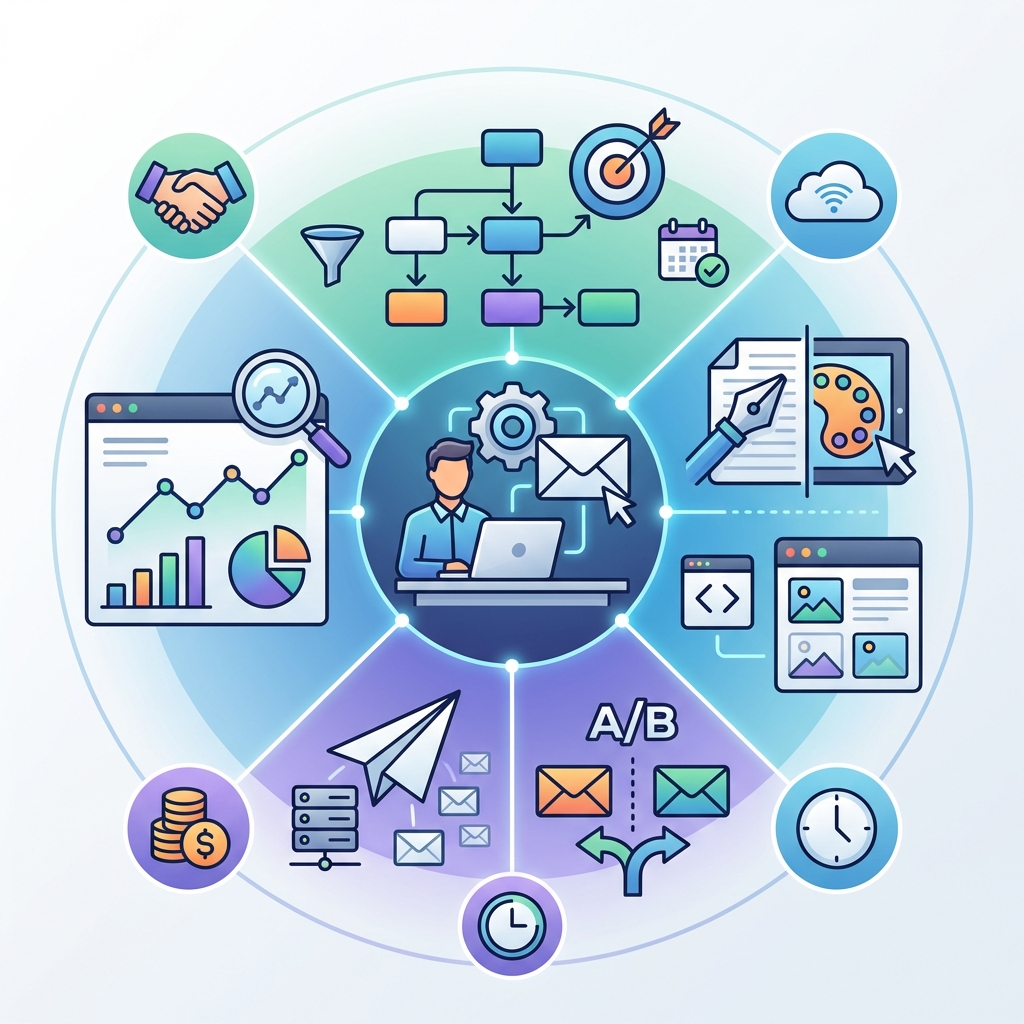 Infographie email marketing freelance