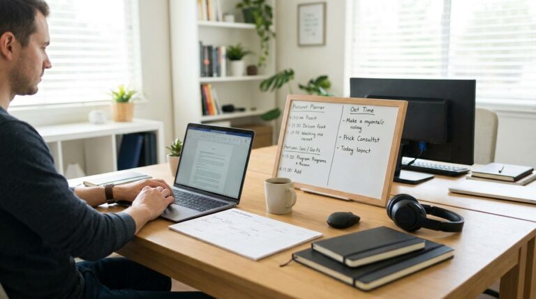 organisation et productivité freelance - Image de couverture