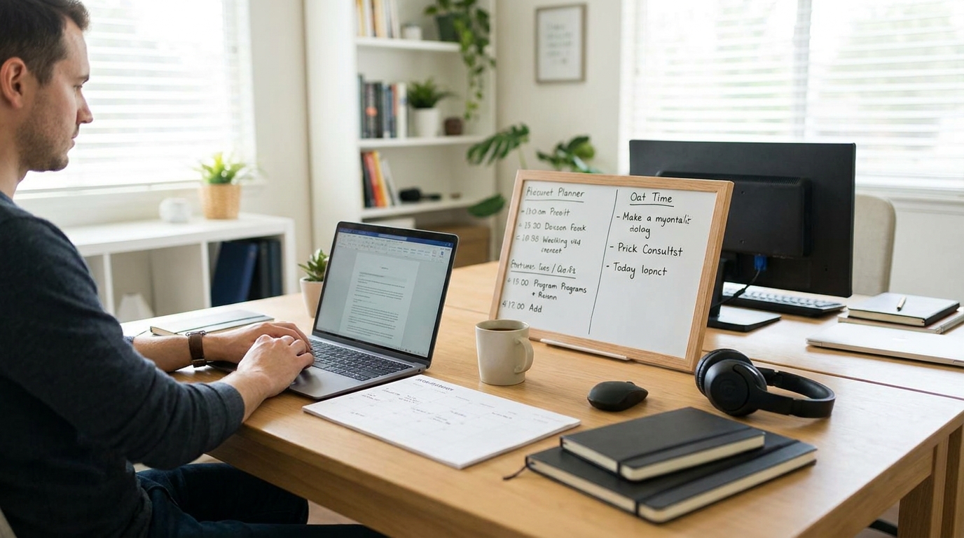 organisation et productivité freelance - Image de couverture