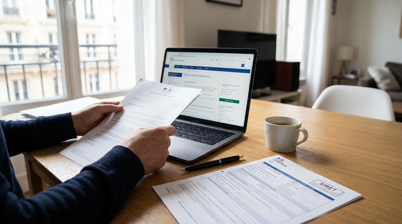 siren siret auto-entrepreneur - Image de couverture