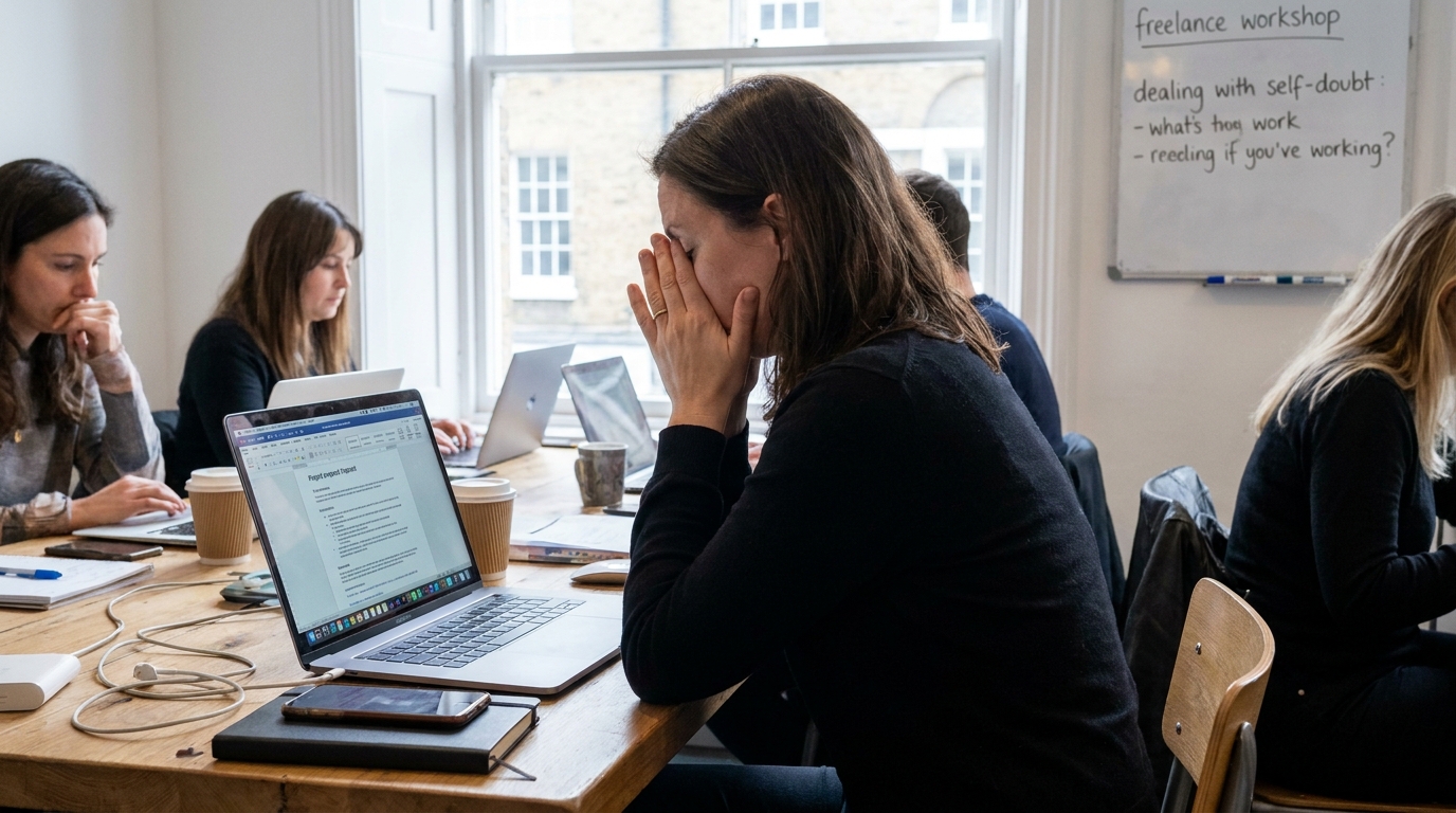 gérer le syndrome de l'imposteur freelance en situation réelle